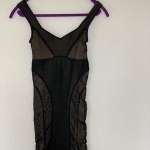 Bebe mini dress xs stretch fabric